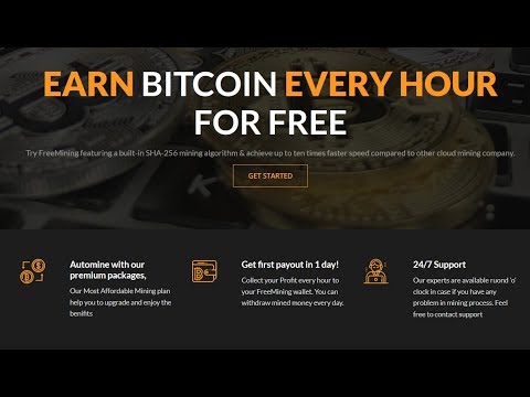 Free Bitcoin Cloud Mining & Earn Free BTC every hour
