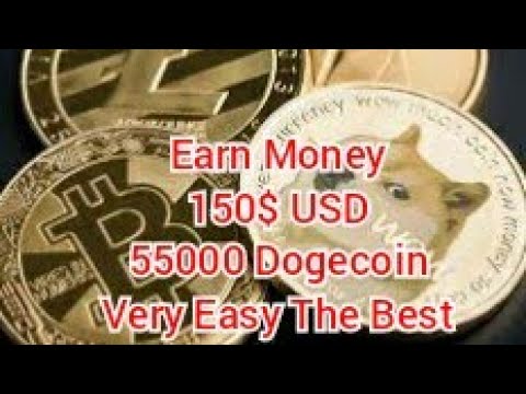 Earn Money 150$ USD Very Easy Mining Bitcoin Dogecoin 999Dice