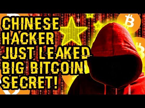 What BITCOIN SECRET Did This CHINESE HACKER JUST LEAK? This Is SHAKING The MARKET In MAJOR UPSET!