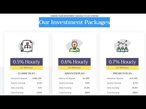 HOT: Fast hourly earning | Bitcoin Mining 2019 | Best sites | New project