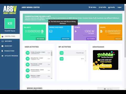 Abbv Mining New Free Bitcoin Mining Site 2019 | min withdraw 0.002 | New Btc Earning Site | KRTV