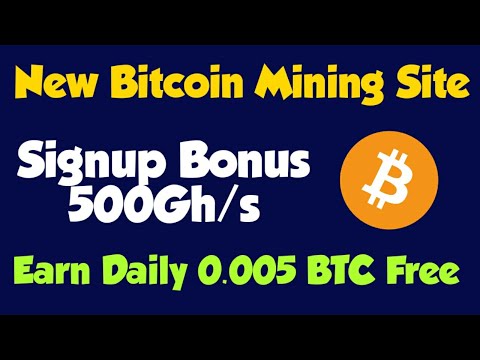 Best & Free Bitcoin Mining Site 2019 - Earn Daily 0.005 Btc Free