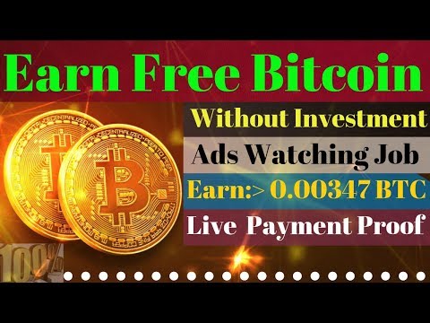 Earn Free Bitcoin Every Minute Life Time || Ads Watching jobs || Earn Free Btc