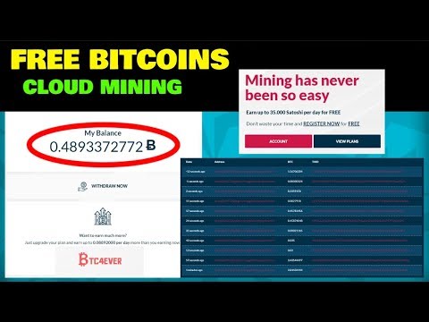 Free Unlimited Bitcoins - Bitcoin Cloud Mining 2019 (NEW)