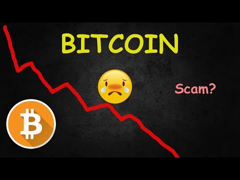 Is Bitcoin And Cryptos A Scam? - Huge Bitcoin DROP!