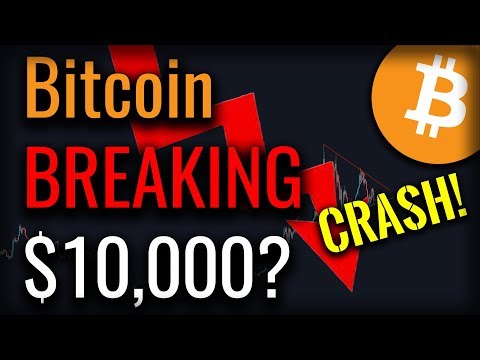 Bitcoin Headed For A Break Of $10,000? Is A CRASH Incoming?!