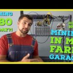 I Built a Crypto Mining Farm in My Garage | How To Setup a Mining Farm | Mining $80 a day