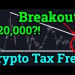 Bitcoin BREAKOUT Coming! Cryptocurrency Taxes News! (BTC Technical Analysis + Trading 2019)