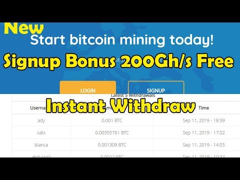 New Fresh | Bitcoin Cloud Mining | Signup Bonus 200Gh/s Free | Earncryptocoin | flamemine