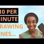 Make Money Drawing Lines | Easy Method Make Money Online