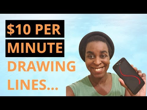Make Money Drawing Lines | Easy Method Make Money Online