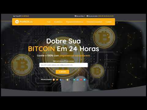 (VIROU SCAM) SITE Para DOBRAR Seus BITCOINS Em 24 Horas - Profit2x