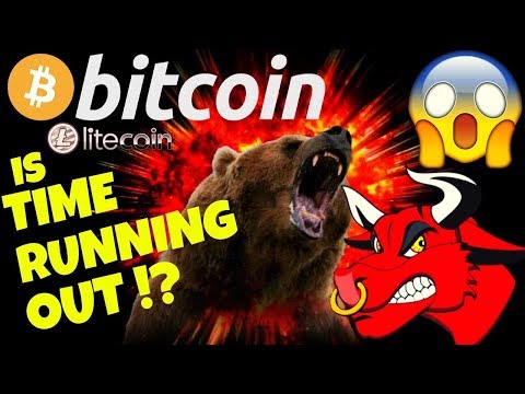 ⏲BITCOIN IS TIME RUNNING OUT ?⏲bitcoin litecoin price prediction, analysis, news, trading