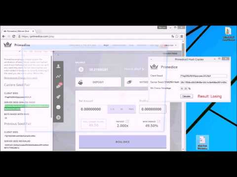 PrimeDice Hash Cracker / Generator 2015 ~ Win 100% of bets! ~ Hacking application