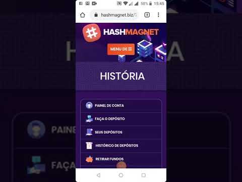 Hashmagnet virou SCAM. 9 dias online. BITCOIN por dia 10% para sempre.