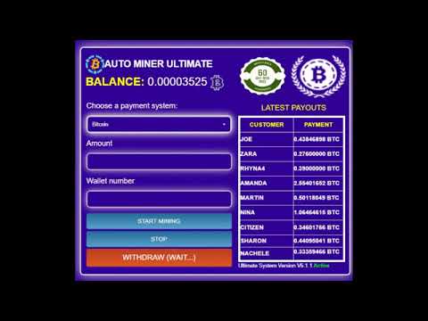 free bitcoin mining software ✓ ultimate version 2019 ✓.mp4