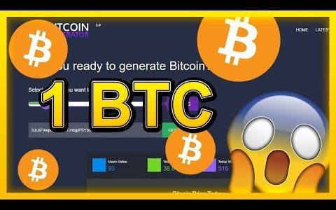 Bitcoin Generator 2019 – Free Bitcoin Mining, Legit ✅