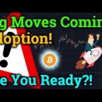 Big Bitcoin Moves Coming! Are You Ready? Adoption News! (Cryptocurrency/Altcoin Trading + Analysis)
