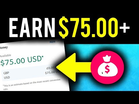 Earn $75.00+ PayPal Money! (OVER & OVER Again) - Make Money Online For FREE!