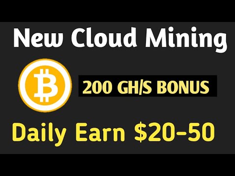 New Free Bitcoin Mining 200 GH/S Bonus | Best Free Mining Site