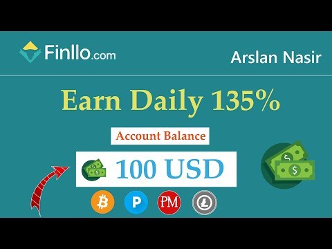 Finllo.com | New Bitcoin Mining Site 2019 | Earn Daily 135% Live Payment Proof in Urdu Hindi