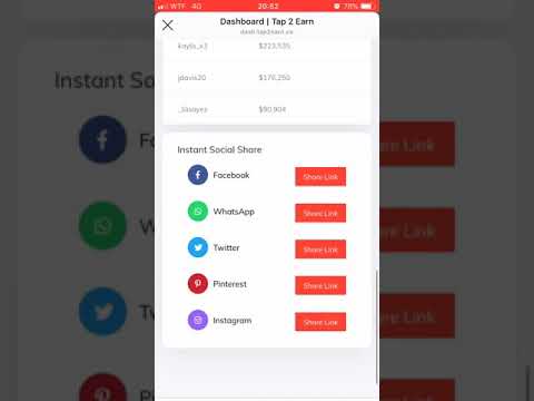 Get Paid For Clout! Make Money Online With Tap 2 Earn | share.tap2earn.co/Ina6