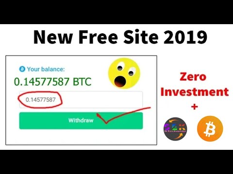 New Free Bitcoin Mining Site 2019 | Minimum Withdraw 0.002 Btc Zero Investment Live Payment Proof