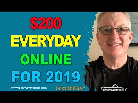 $200 a day   How to get started making money online when you are broke