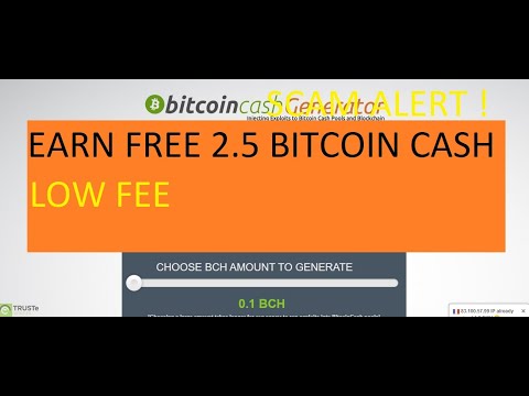 bitcoin cash generator full review with payment proof & scam SCAM ALERT!