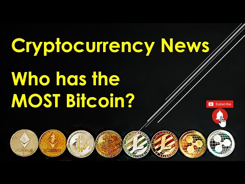 Cryptocurrency News - Who has the MOST Bitcoin?