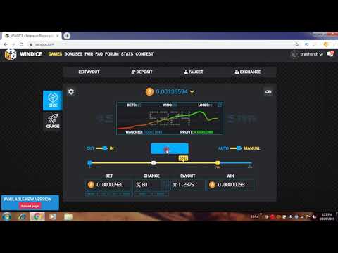 Windice.io strategy and tricks withdraw proof | bitcoin | btc