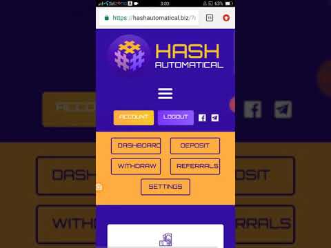 Hashautomatical. biz legit or scam? | New bitcoin hyip earning website 2019