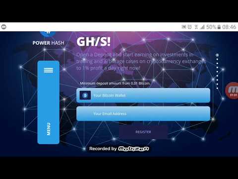 Powerhash ltd Bitcoin mining website register get 1000Ghs absolute free