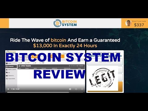 Bitcoin System Review, Scam or Legit Trading Robot? The Truth!