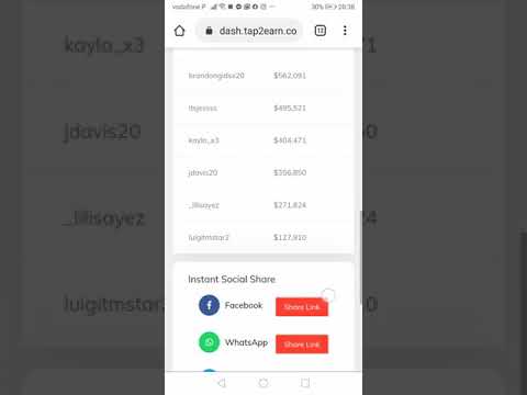 Tap 2 Earn Member @Antonio1968 Review | Best Way To Make Money Online