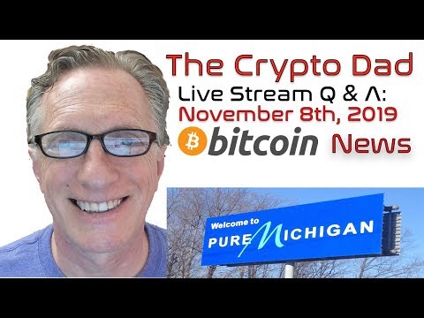 CryptoDad’s Live Q. & A. Bitcoin News