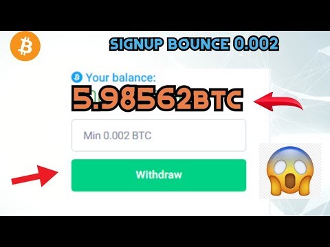 New Bitcoin Earning Website Free Mining 2020|Signup Bounce 0.002btc |Live Payment Proof|