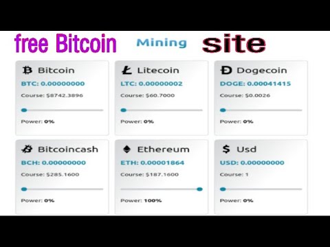 deewe.biz free Bitcoin mining site no invest just create account & earn BTC