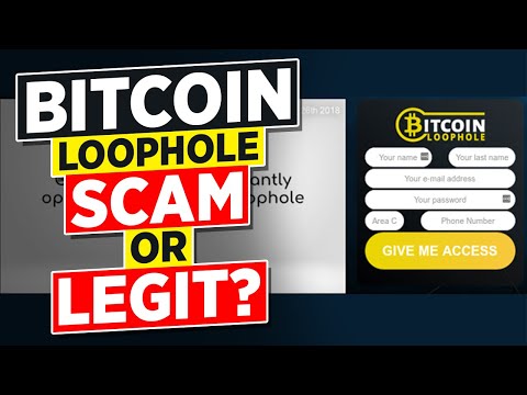Bitcoin Loophole Review 2019 | Bitcoin Loophole SCAM or LEGIT?  Bitcoin Looophole Dragons Den