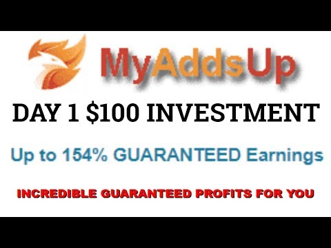 My Adds Up $100 Bitcoin Investment Day 1