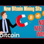 New Free Bitcoin Cloud Mining Site | Zero InvestMent Site-No Need To Work ✔