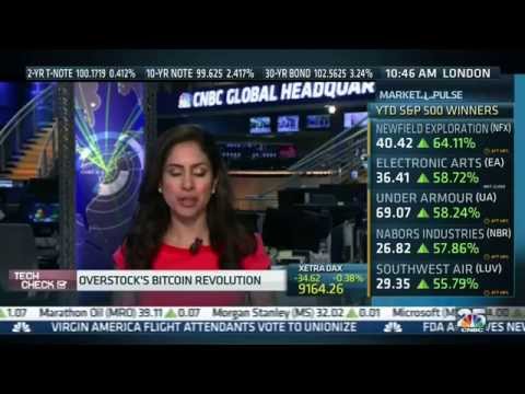 Overstock's Experience Accepting Bitcoin is Discussed on CNBC