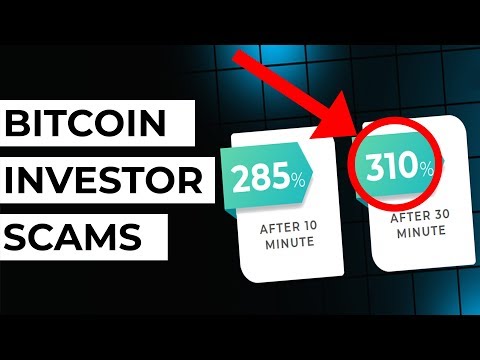 Don't be fooled by BITCOIN SCAMS!