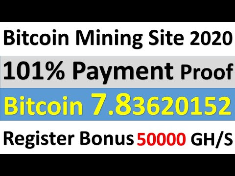 Bitcoin Mining Site 2019|Bonus 50000 GH/S|101% Payout Proof|Crypto Sprit