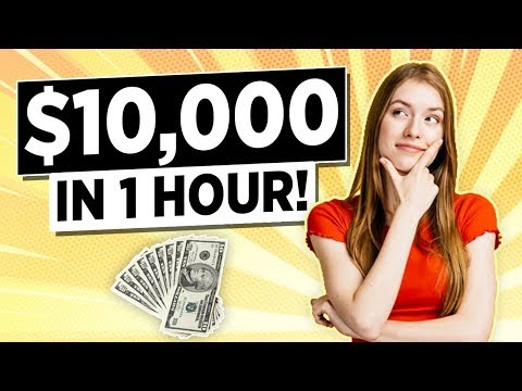 Earn $10,000 for 1 Hour of Work? (Make Money Online Worldwide!)