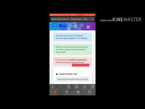 RainMoney Member @watkalon2532 Review I Best Way T Make Money Online