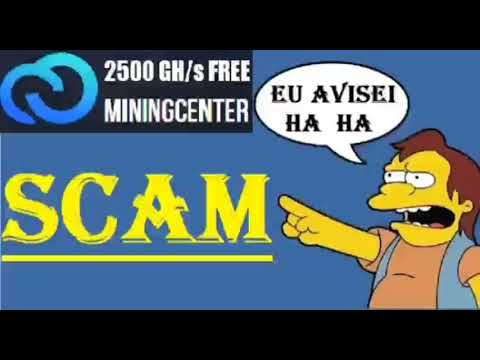 ❌ MININGCENTER SCAM ❌ MINERADORA DE BITCOIN E OUTRAS CRYPTOMOEDAS