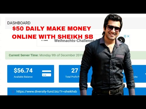 $50 DAILY - MAKE MONEY ONLINE ❤️ DIVERSITY FUND CLUB ❤️ REINVEST | SHEIKH SB