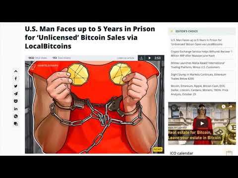 BITCOIN FLATLINE - $6,400 Stabilization & LocalBitcoins Merchant Arrests!1.mp4