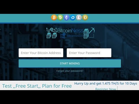 BitcoinNess - Rent Bitcoin Mining Equipment - Free 1.475 TH/S for 10 Days - High Risk Investment
